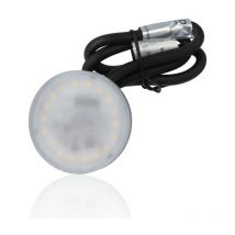 Basetta LED per segnapasso diam.54mm, 1,5W, 12Vdc, Luce Naturale