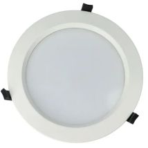 Pro Led - Int16 - Faretto Led Rotondo Da Incasso Diam.228mm, 25w, 220vac, Con Regolazione Temperatura Luce (calda - Naturale - Fredda) - Dimmerabile -