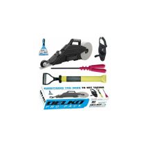Delko – Pro Pack Outil du plaquiste – Banjo Zunder, étui, mélangeur, pompe, couteau à enduire