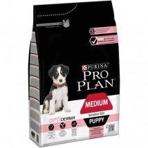 Purina - Pienso pro plan medium optiderma salmón para cachorros - 3Kg