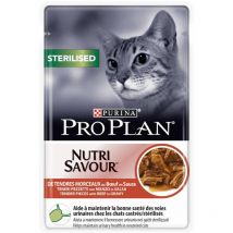Gatto Adult Sterilised Maintenance Salsa Busta 85gr Manzo - Pro Plan