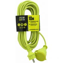 RALLONGE 10 MÈTRES IP44 VERT PROXT - PRO XT - Rallonge 10m avec 1 prise Schuko