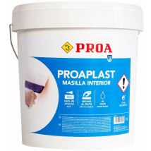 Plast masilla int. 25 Kgs., 25lts - Proa