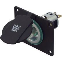 Power-Steckdose Belastbarkeit Strom max.=20 a Passend für (Details) Zigarettenanzünderstecke - Procar