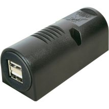 Struttura usb presa doppia Portata massima corrente=5 a Adatto per (dettagli) usb-a da pannello 12 v a 5 v, 24 v - Procar