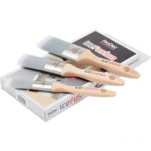 Prodec - Ice Fusion Oval Synthetic 3 Brush Set - 1' 1.5' and 2'