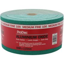 Rotolo Di Carta Abrasiva In Ossido Di Alluminio Verde, Grana 100, Grana Medio-fine, Per Levigare Legno, Vernice, Gesso, Riempitivo, Metallo E Molto 