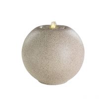 Prodotto ricondizionato] Fontana rotonda da esterno, ø40x36cm, 6 led, modelli assortiti