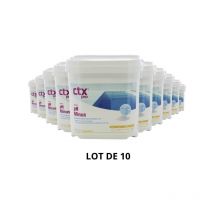 CTX - Produit d'entretien piscine 10 - pH Minus - Granulés - 5 Kg - 10x5kg de