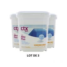 Produit d'entretien piscine CTX 21 - Alka Plus - 6 kg - 3x6 kg de CTX