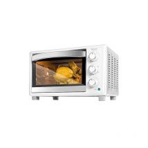 Cecotec - produit d'occasion] Bake&Toast 3090 White Gyro Tabletop Oven, 30 l, 1500 w, 5 fonctions différentes, y compris gyro roaster, Light inside,