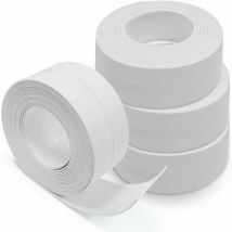 Ayyqh - Nazalus-Vente chaude-Produit d'étanchéité pour mur et façade,Bas de Porte Adhésif,4 Rouleaux Bande D'étanchéité, Autocollante en pvc, wc,