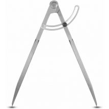 Professional Carbon Steel 300mm Diameter Dry Compass Compass for Carpenter, Joiner, Architect, Stonemason, Industrial Marking Precision Measuring Tool