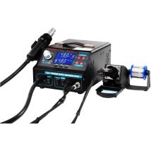 Stamos Welding - Professional Digital Soldering Station And Hot Air Gun Electronic Welding 720W