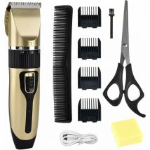 Briefness - Professional Hair Clippers Electric Trimmers Cutting Cordless Beard Shaver Low Noise Mens Hair Clippers usb Rechargeable Hair Cutting