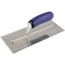 Vitrex - Professional Notched Adhesive Trowel 4mm Stainless Steel 11 x 4.1/2in