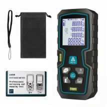 Ultrixe - Professional Télémètre Laser 100 Mètre Laser, Ecart 2mm, Écran Rétroéclairé lcd, IP54, 2 Niveaux à Bulle, Mode Pythagoricien Mesure