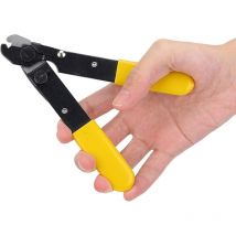Professionelle Abisolierzange, hochwertiges Handwerkzeug für Glasfaserkabel zum Abisolieren und Schneiden