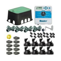 Kit d'arrosage professionnel Hunter Rain Bird -Rain Bird 8 zones 24v pour tuyau de 20mm