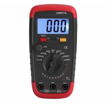 Readcly - Professionelles Kapazitätsmessgerät, Digitaler Kondensatortester 0,1 Pf – 20000 Uf Mit Kapazitätsmessgerät Mit Lcd-hintergrundbeleuchtung 