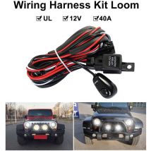 Linghhang - Für LED-Arbeitsscheinwerfer mit Sicherungsrelais 12 v 40 a