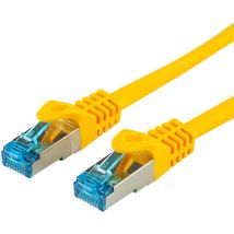 Professionelles Patchkabel SF/UTP CAT5E 7m gelb LOGON, TCR55SS075Y
