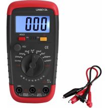 Sjqka - Professionnel Capacimetre, Testeur de numérique condensateur 0,1 pF - 20000uF avec capacimètre avec rétroéclairage lcd et veste de protection