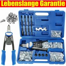 Dayplus - Professionnel rivet écrou pince set riveteuse filetage écrou rivet M5 hrum12 outil