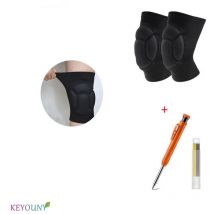 Keyoung - Professionnelles pour Le Travail,Genoux Confortable pour sols abrasifs pour Gardning et Construction Danse,Élastique mousse Anti choc +