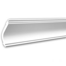 Profhome Decor - Corniche 150170 Profhome Moulure de plafond polyuréthane décorative style Néo-Classicisme blanc 2 m