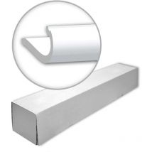 Profhome 150710-box 1 Scatola 2 pezzi Cornice soffitto parete Cornice per soffitti design classico senza tempo 4 m