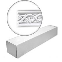 Profhome Decor - Profhome 151364 1 Box 27 pieces Panel moulding 54 m - white