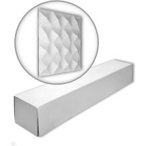 Profhome Decor - Profhome 159003-box 1 carton 4 pièces 3d panneau mural Lambris mural design moderne 1,44 m2