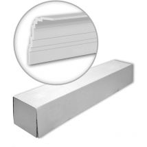 Profhome 650802-box 1 caja 4 piezas Cornisa Moldura para techo diseño moderno 8 m