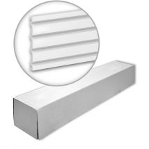 Profhome Decor - Profhome 659806-280-box 1 carton 3 pièces 3d panneau mural Lambris mural design moderne 8,4 m