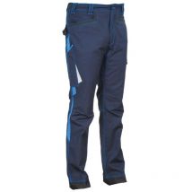 Cofra - Profi Arbeitshose montijo blau 56