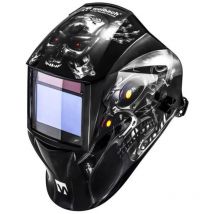 Stamos - Automatische selbstverdunkelnde Schweißhelmmaske mit Schleiffunktion metalator expert