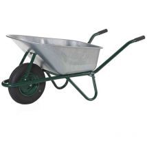 Profi-Baukarre grün 100L