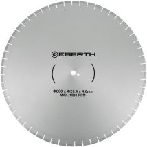 Eberth - Trennscheibe Diamanttrennscheibe für Stein, Beton, Fliesen und Feinsteinzeug, Diamantscheibe mit 800mm Durchmesser 25,4mm Bohrung, 4,6mm