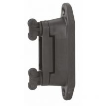 Kerbl Profi Eck- & Streckenisolator schwarz für 4 cm Band 6 Stück Keine Angabe