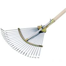 Flora - Profi Escoba para hojas 32-48cm, manguito para mango