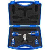 Profi-kalibrier-set Für Alu-mehrschicht-verbundrohr 16 X 2, 20 X 2, 26 X 3 Und 32 X 3 Mm - Edelstahl Rostfrei