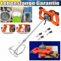 Profi Rührwerk 3800W Handrührwerk Mörtelrührer Betonmischer 6-Gang einstellbar