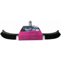 Profi Bürste 45cm, silber/schwarz