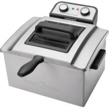Profi Cook PC-FR1038 Doppia friggitrice a zona fredda 5 l 3000 w Funzione timer, Con regolazione manuale della temperat