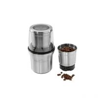 Profi Cook PC-KSW 1021 N - Molinillo 2 en 1 - Función café y molinillo - Tapa transparente - 200 Watts - Color plata