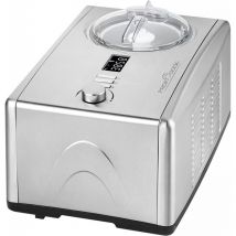 2in1 - Eiscremeautomat und Joghurtmaker pc-icm 1091 n, Eismaschine ,edelstahl - Proficook