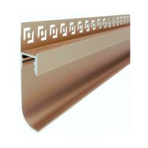 Profilé Aluminium Champagne 2m pour Ruban led Silamp