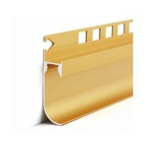 Profilé Aluminium Doré 2m pour Ruban led Silamp