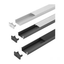 Hs Rowe - Profil ChannelLine d 10er Set swL3m Alu-u. profil de couverture